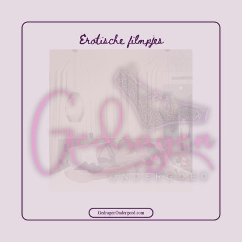 Man en vrouw in bed gedragen ondergoed